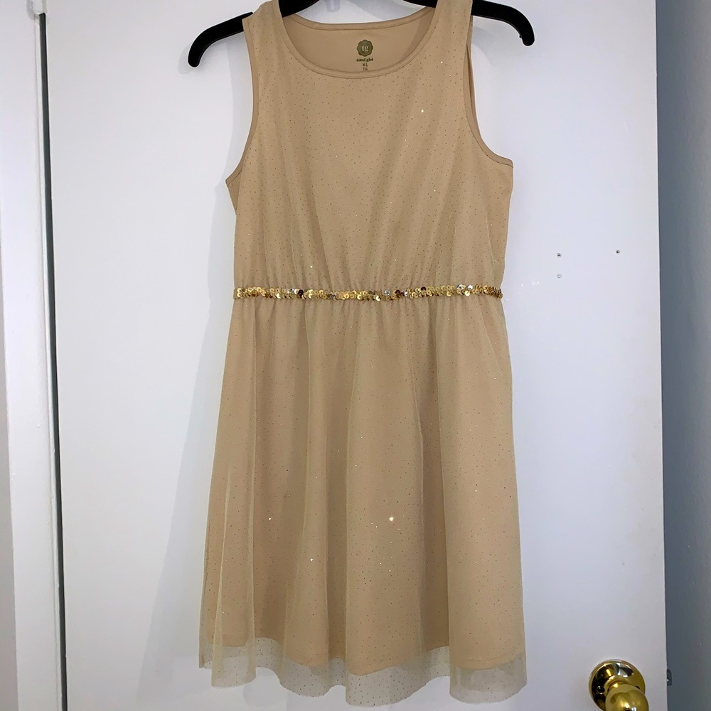 Total Girl 16 Sparkly Christmas/Holiday dress